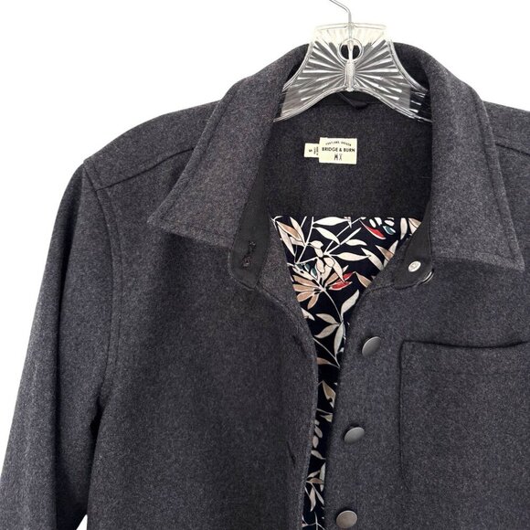 Bridge & Burn Portland Womens Grey Wool Coat Size S NWOT - Picture 2 of 8